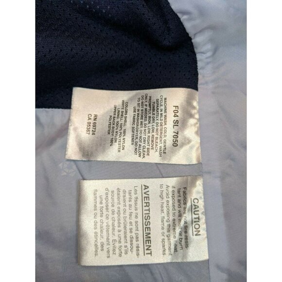 Columbia Sportswear Core Interchange Jacket Blue Hood No Lining Coat Sz Medium - Picture 7 of 7